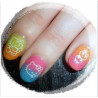 Hello Kitty Stamping Nail Art n°12 Robe