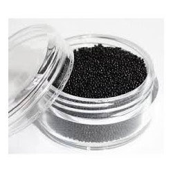Vernis caviar noir 3D et base coat 