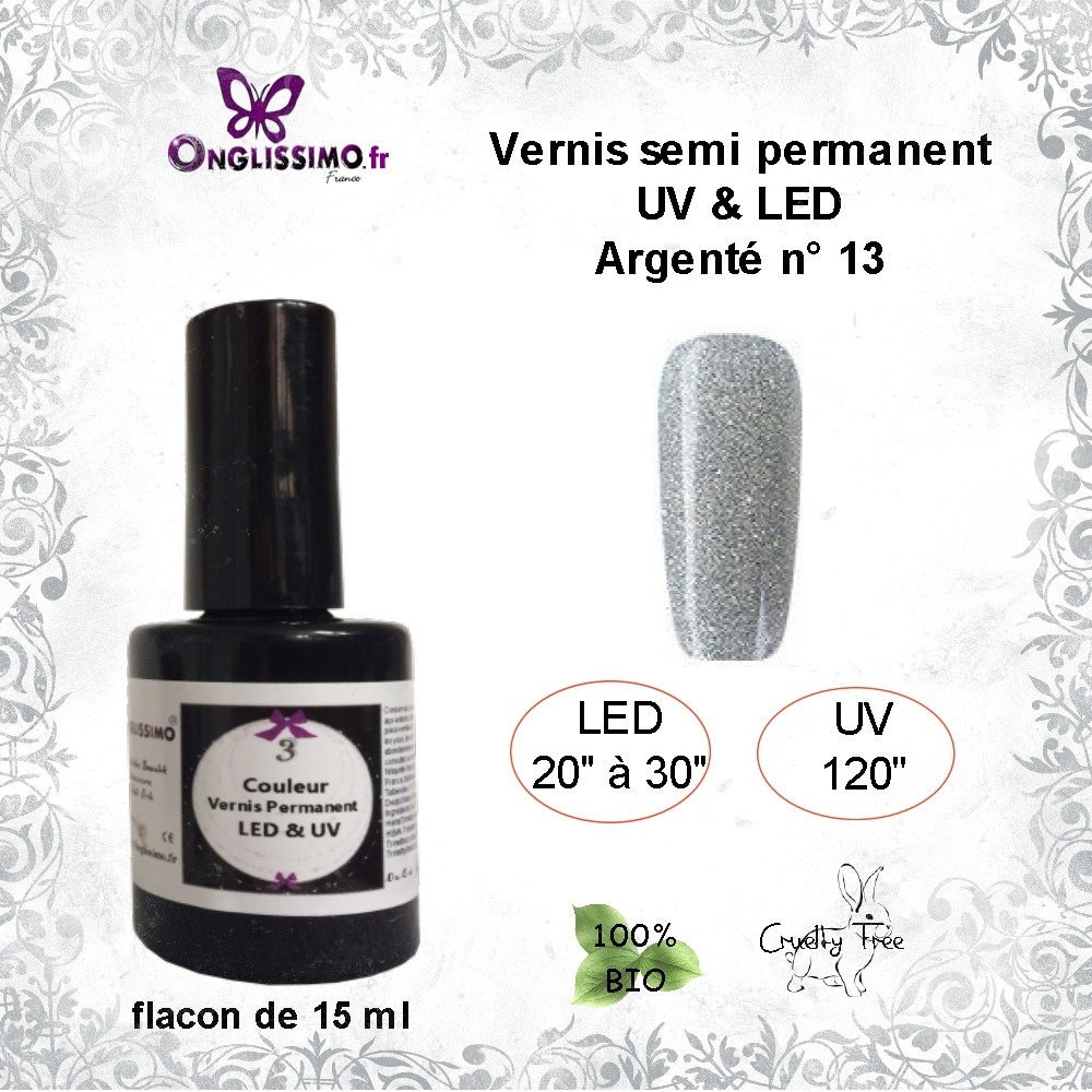 Vernis Permanent Rouge vitaminé 43 LED UV - Boutique KONAD by Onglissimo