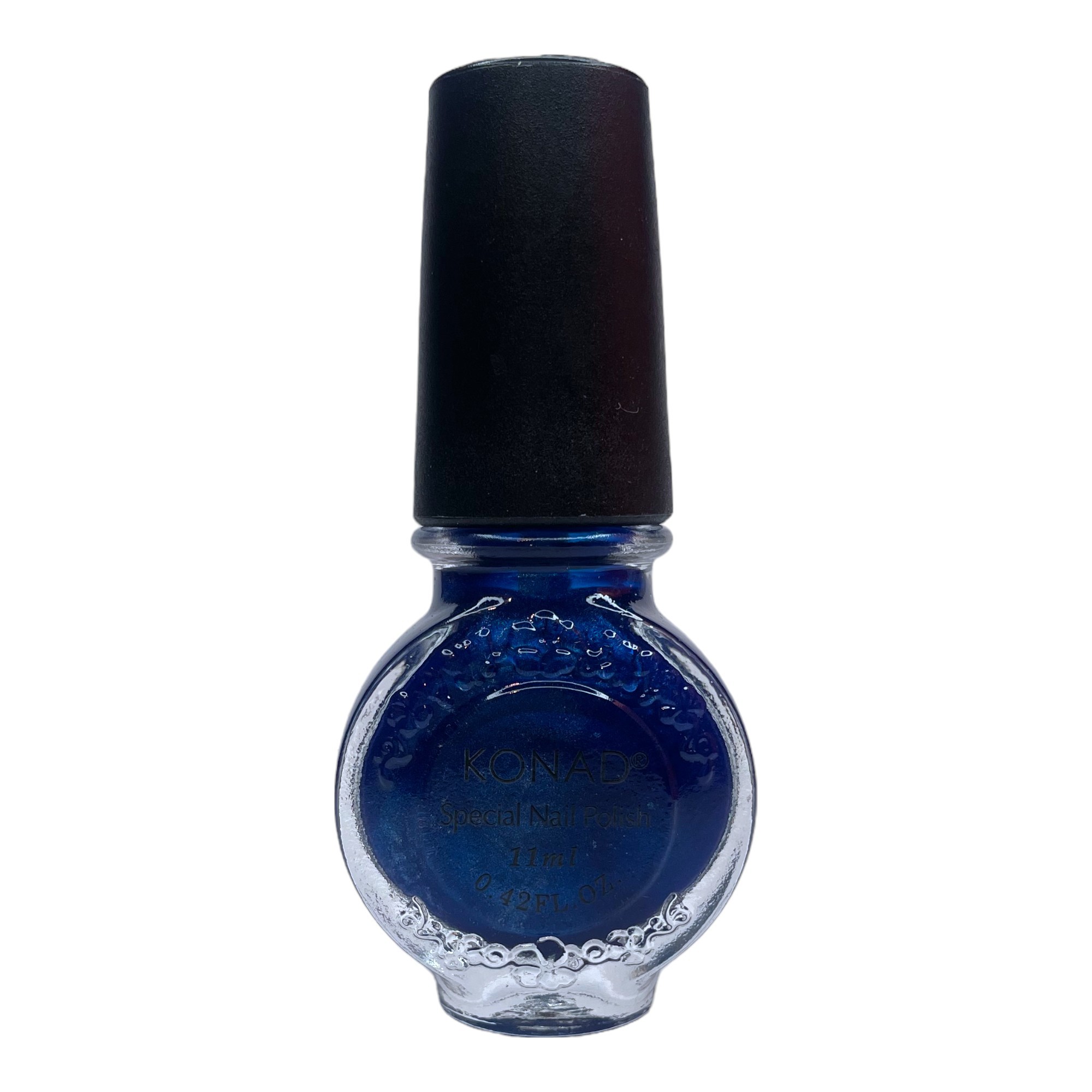 Vernis stamping Bleu saphir