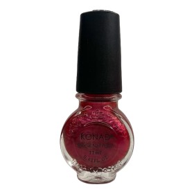 Vernis stamping grenadine