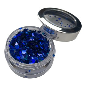 Flakies scintillante 3d bleu