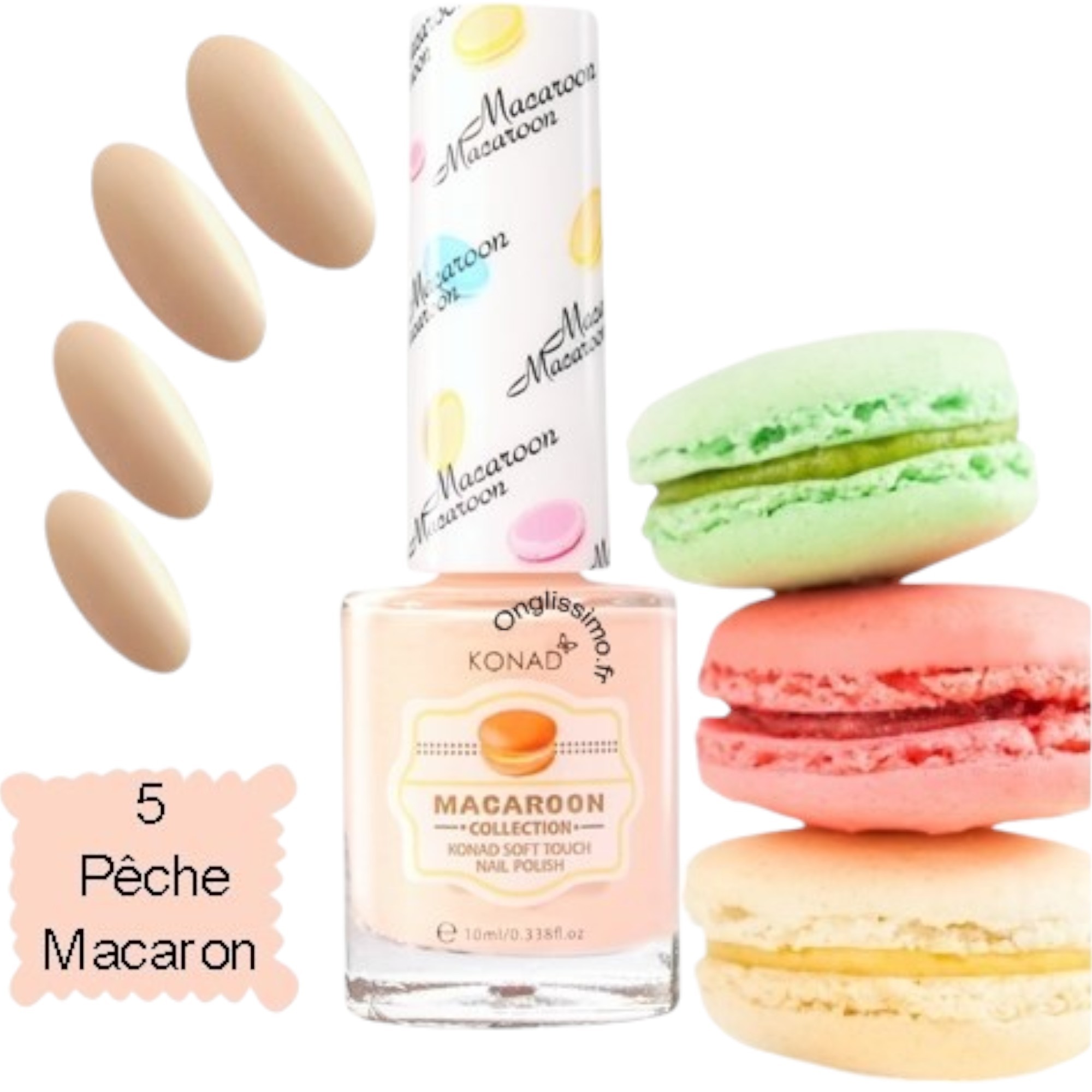 Vernis à ongles Macaron Peach