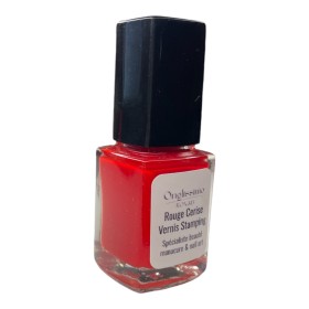 Vernis stamping Rouge cerise